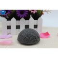 Bamboo Charcoal Round Konjac Sponge, Konnyaku Sponge